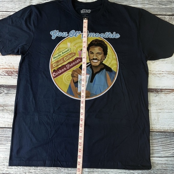 Star Wars You Ol’ Smoothie T-Shirts Featuring Landonis Balthazar Calrissian SzXL - Picture 6 of 9